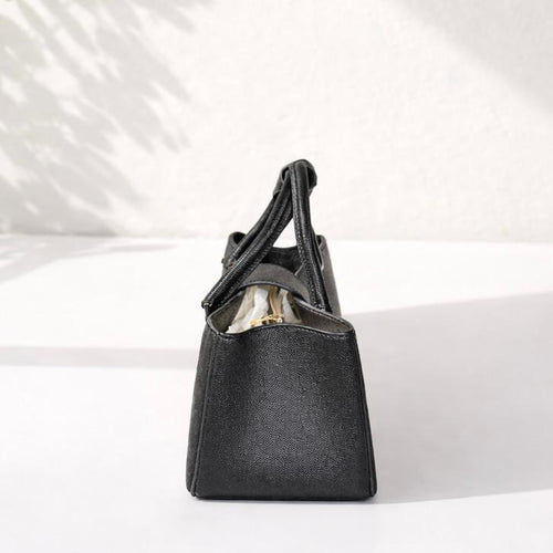GIANFRANCO LOTTI - Pearl Small Black Handbag
