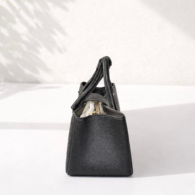 GIANFRANCO LOTTI - Pearl Small Black Handbag