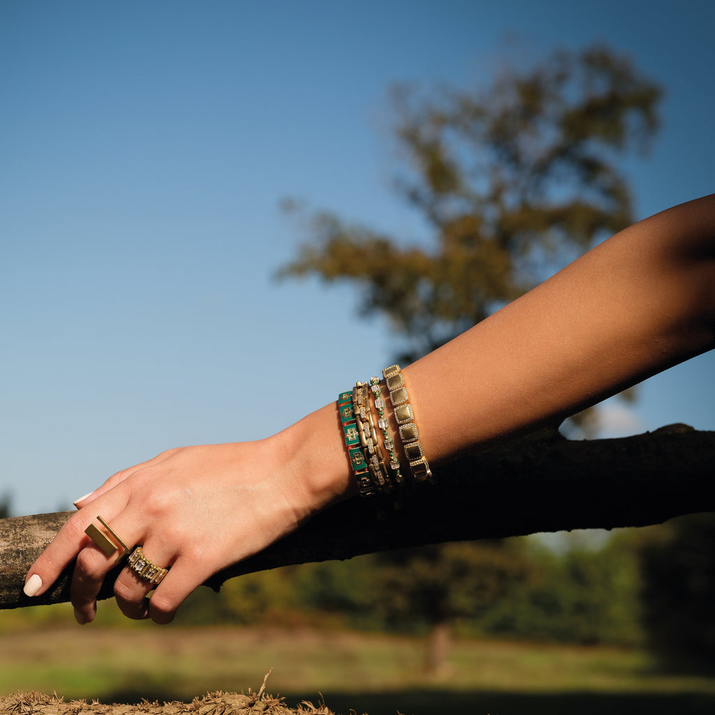 JUJU MOOD - Thick Baguette Ring