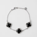 Clover | with Black Quartz