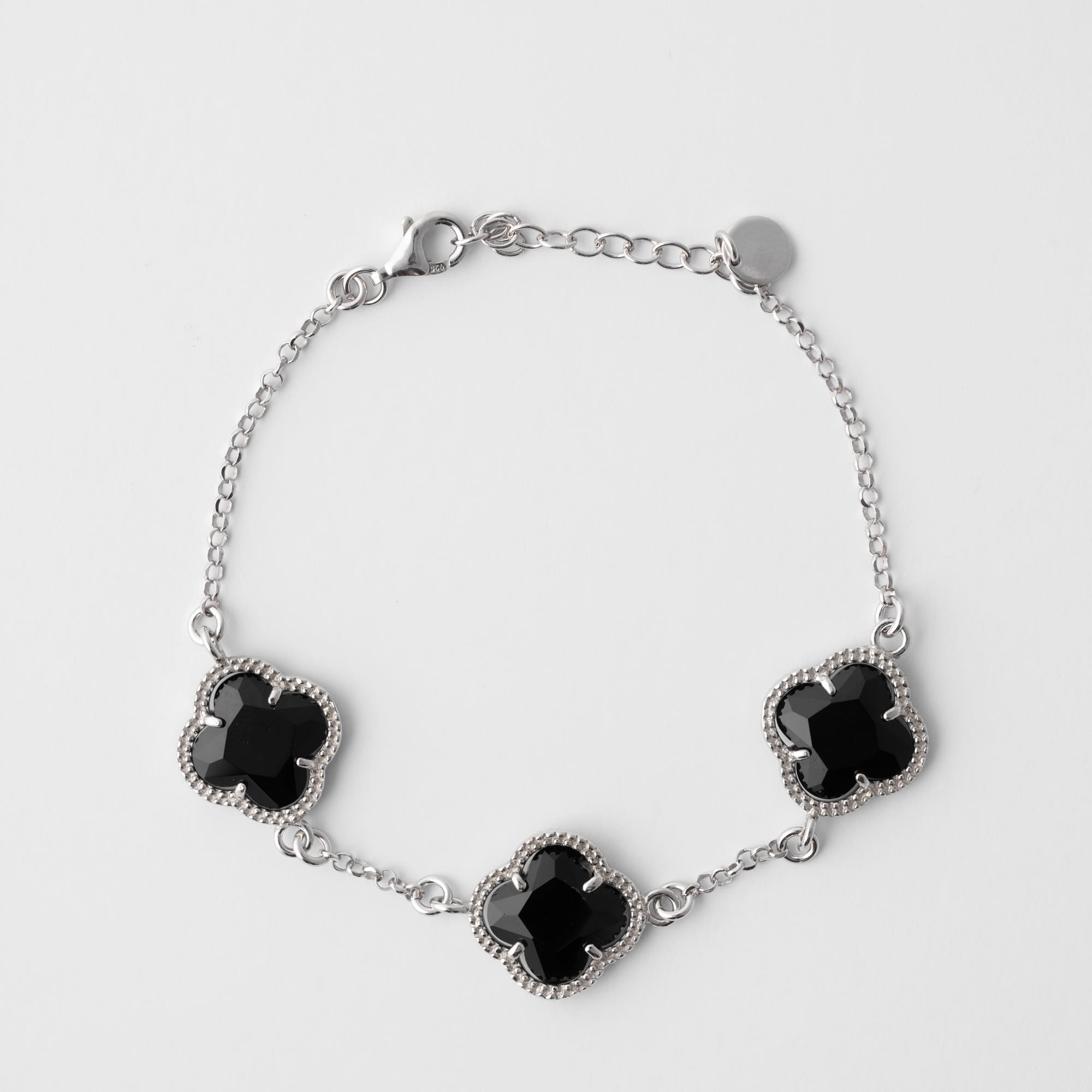 Clover | with Black Quartz