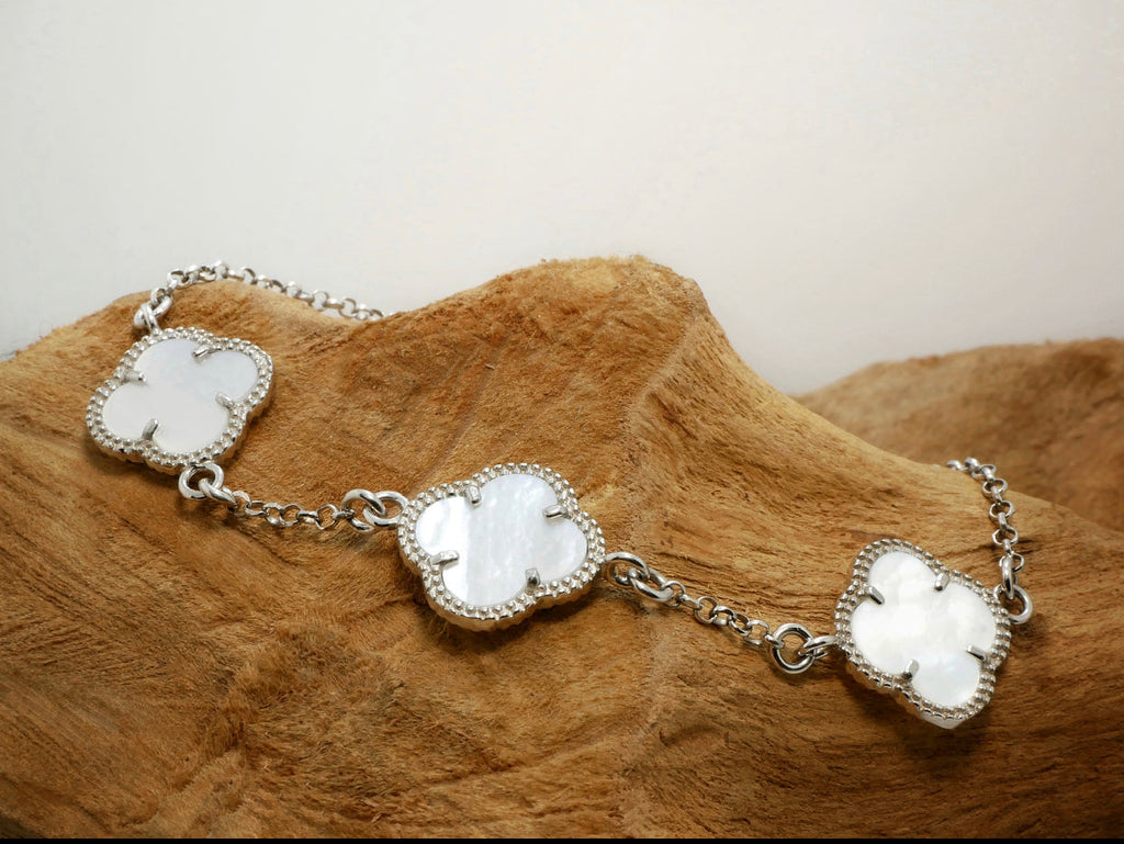 Clover | Bracelet with Mother of Pearl