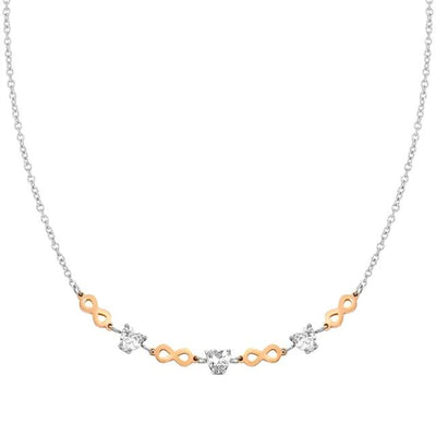 Nomination Italy Principessina Necklace - White CZ Infinity