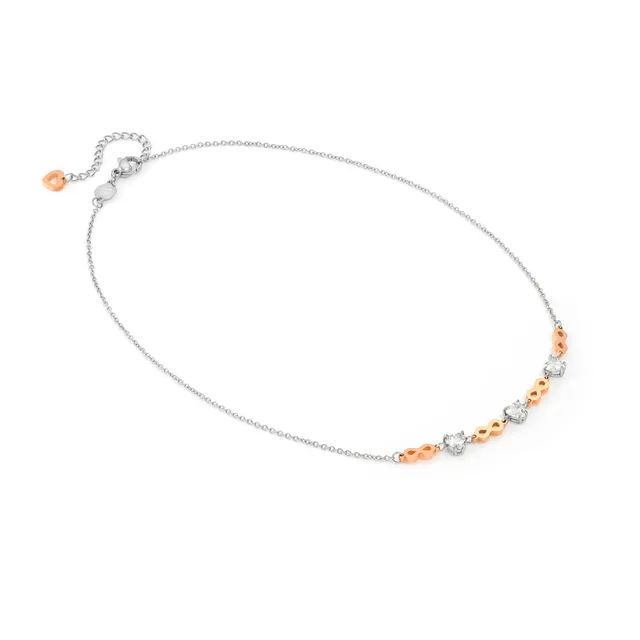 Nomination Italy Principessina Necklace - White CZ Infinity