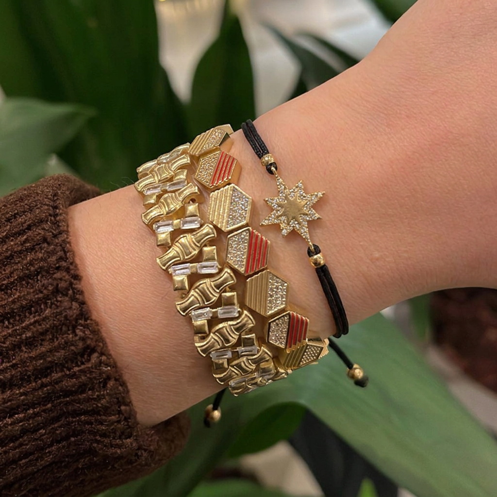 JUJU MOOD - Corazón Cord Bracelet