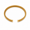 MATTE MESH STATEMENT COLLAR CHOKER NECKLACE