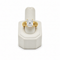 CLEAR CRYSTAL TUBOGAS STRETCH RING