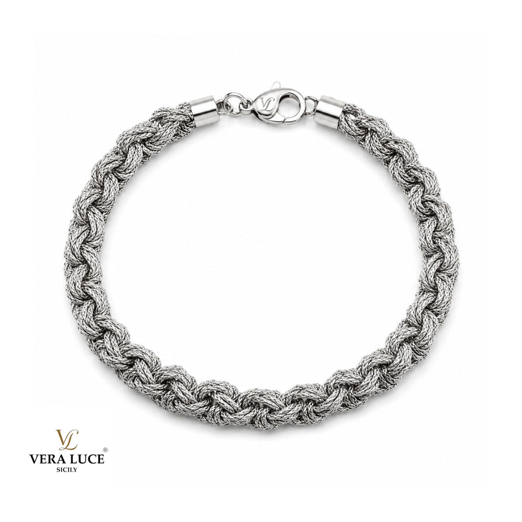 Vera Luce Hand Made in Italy 925 Sterling Silver Bracelet