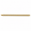 OVAL BEZEL CRYSTAL TENNIS BRACELET