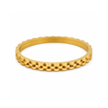 SCALLOPED JUBILEE STYLE BANGLE BRACELET