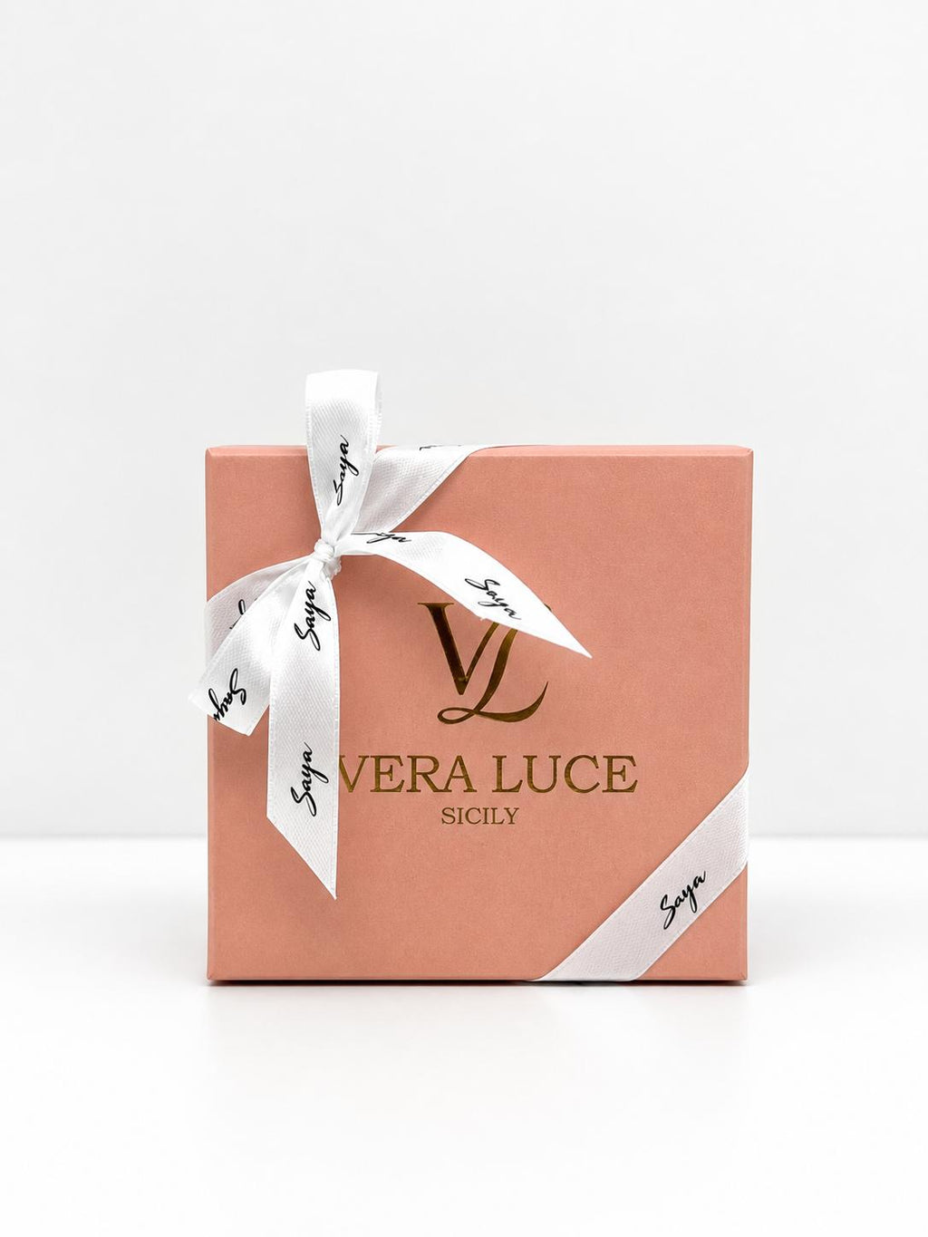 Vera Luce Gold Stainless Steel CZ Clover Bangle