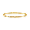 ENIGMATIC SHINE BRACELET, GOLD CZ PAVÉ