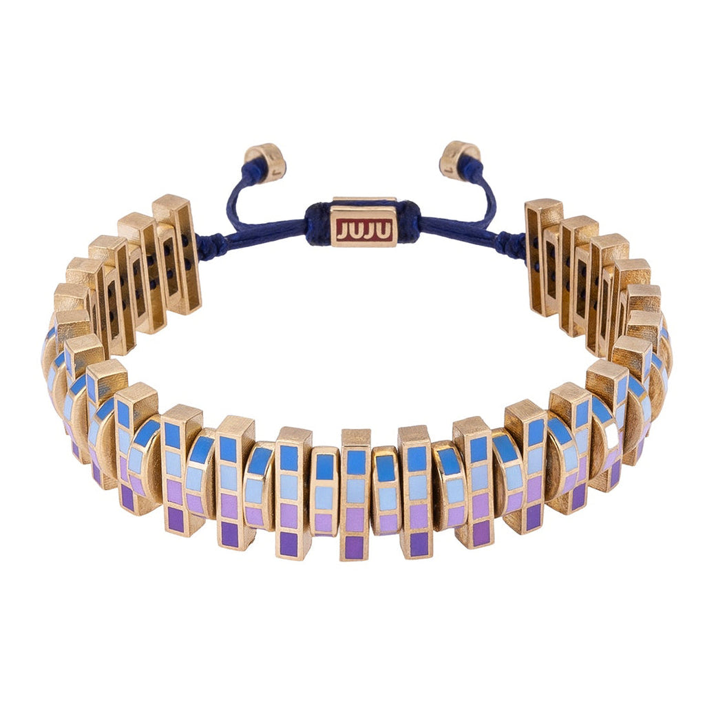 JUJU Mood Fleur Bracelet - Bracelets in Kuwait | سوار فلور (Fleur) بتصميم زهري مصنوع يدوياً - Saya