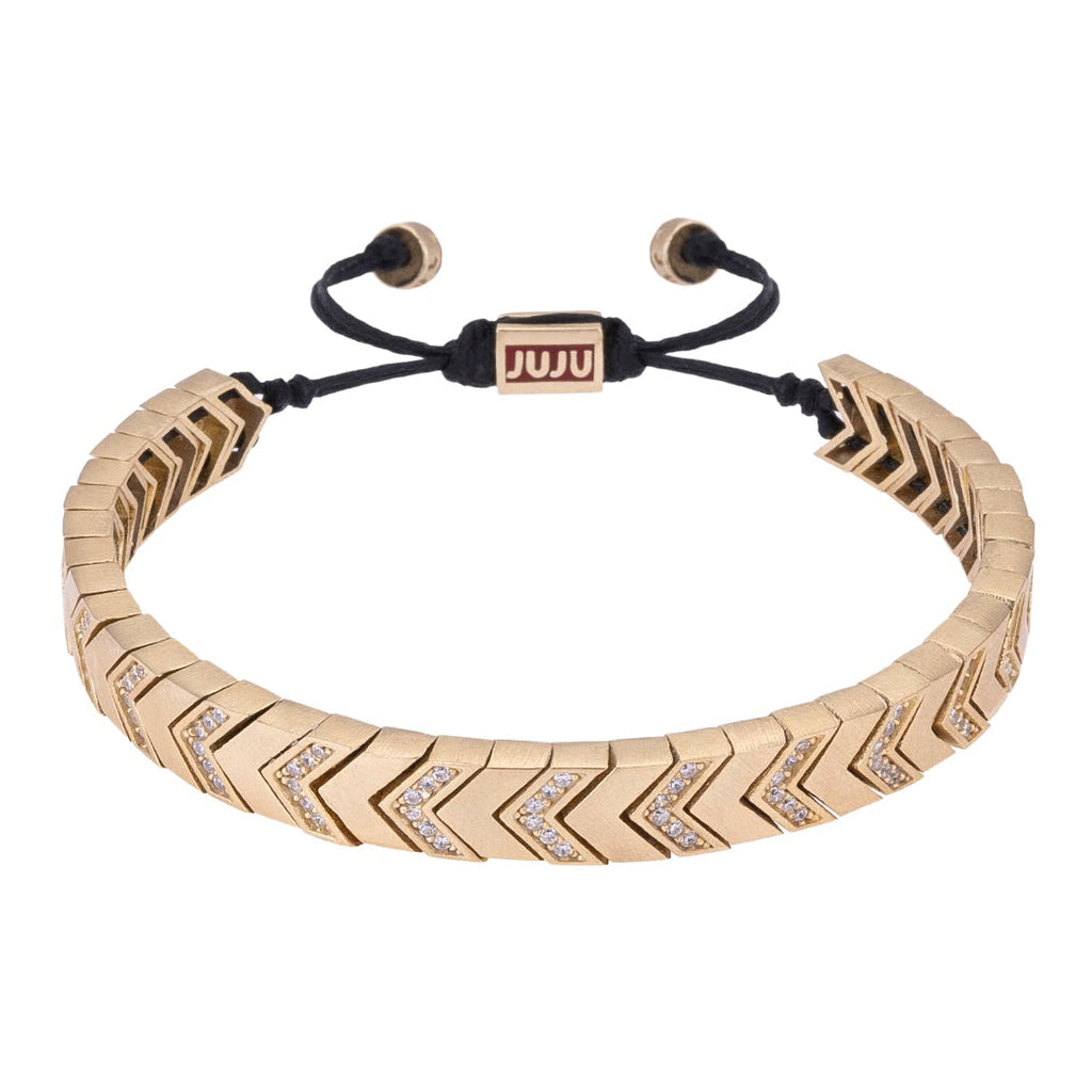 JUJU Mood Level Bracelet - Bracelets in Kuwait | سوار ليفل (Level) العصري مصنوع يدوياً من البرونز - Saya