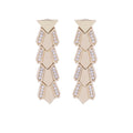 JUJU Mood Fuse Earring - Earrings in Kuwait | أقراط فيوز (Fuse) العصرية مصنوعة يدوياً من البرونز - Saya