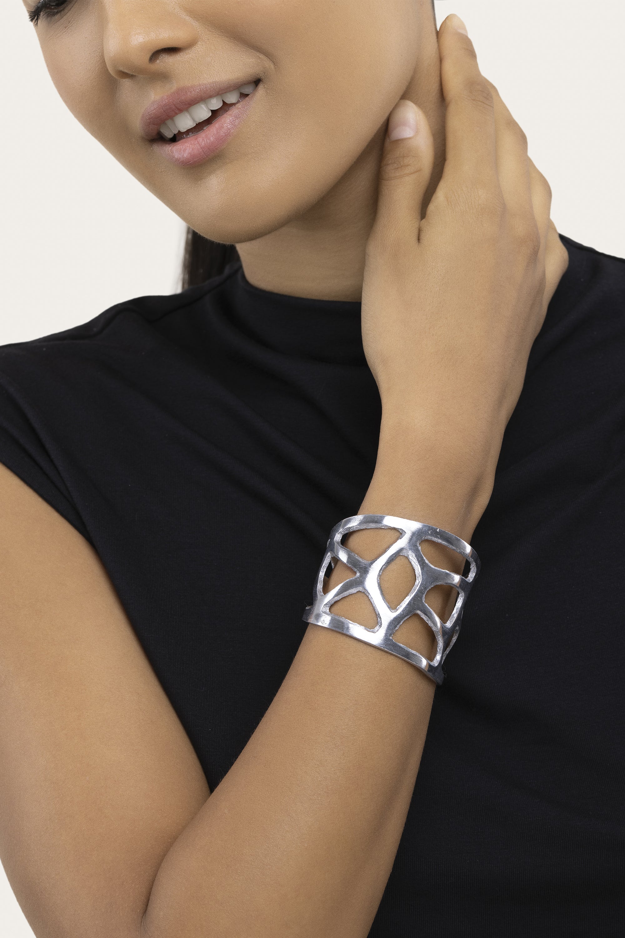 BRACELET 5 CM OPENWORK
