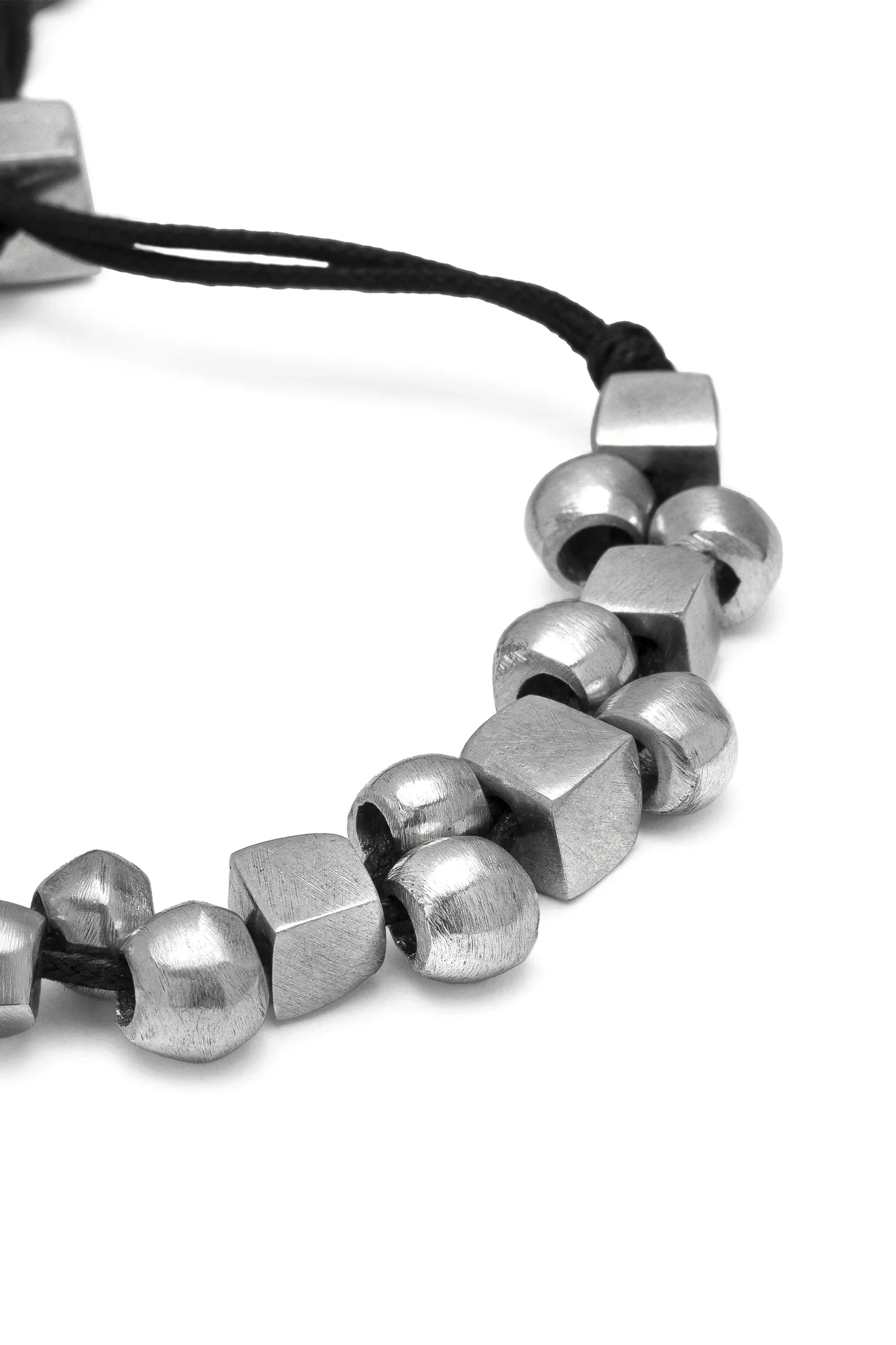 WIRE SPHERE/CUBE BRACELET