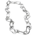 ALUMINUM OVAL CHAIN NECKLACE