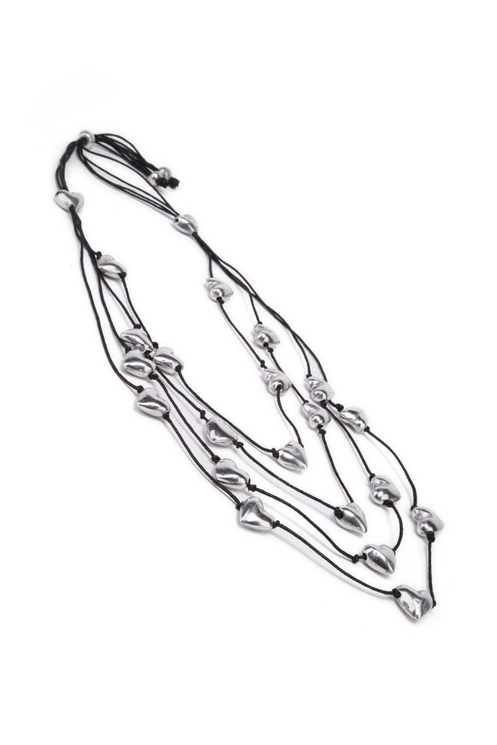 NECKLACE STRING OF HEARTS