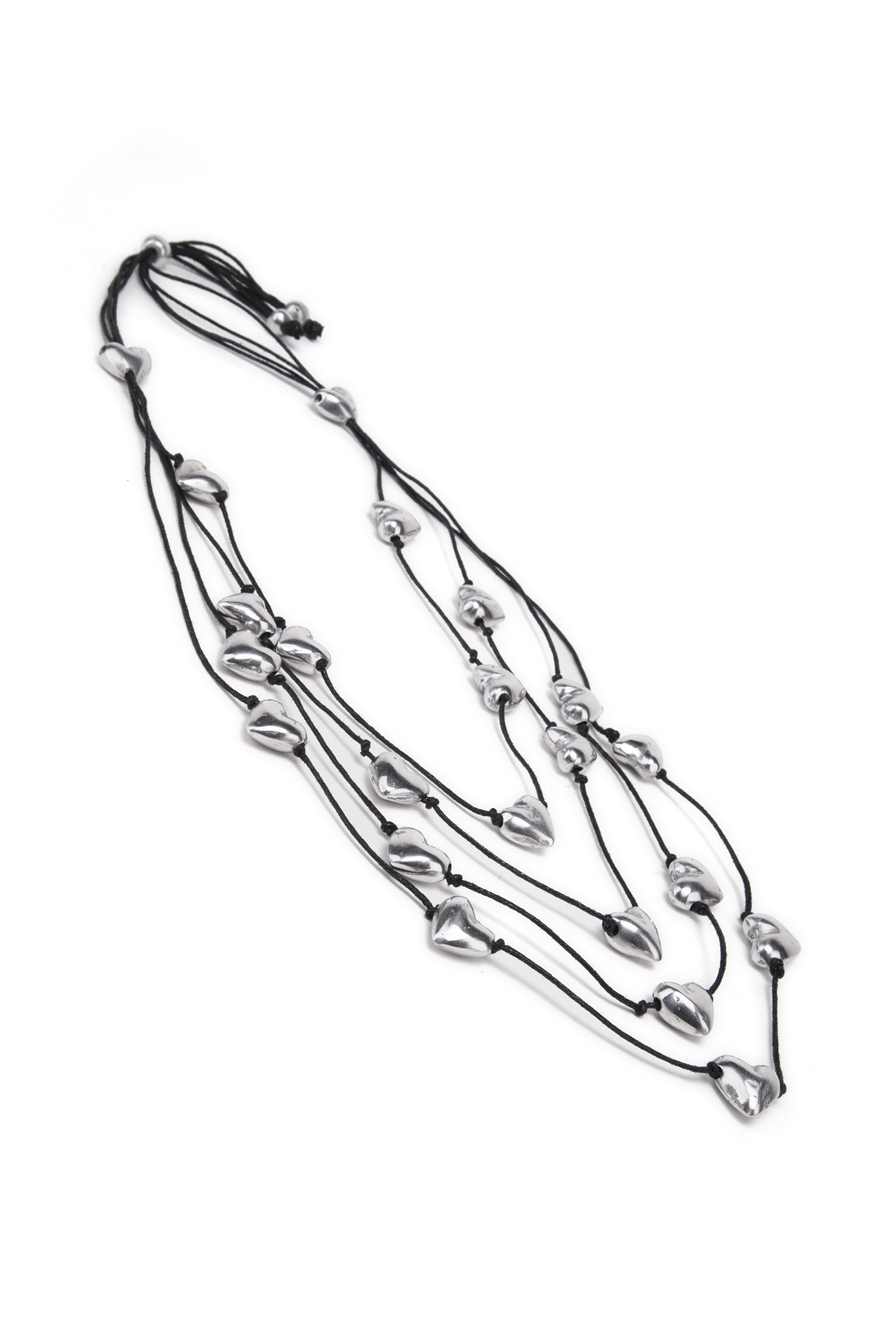 NECKLACE STRING OF HEARTS