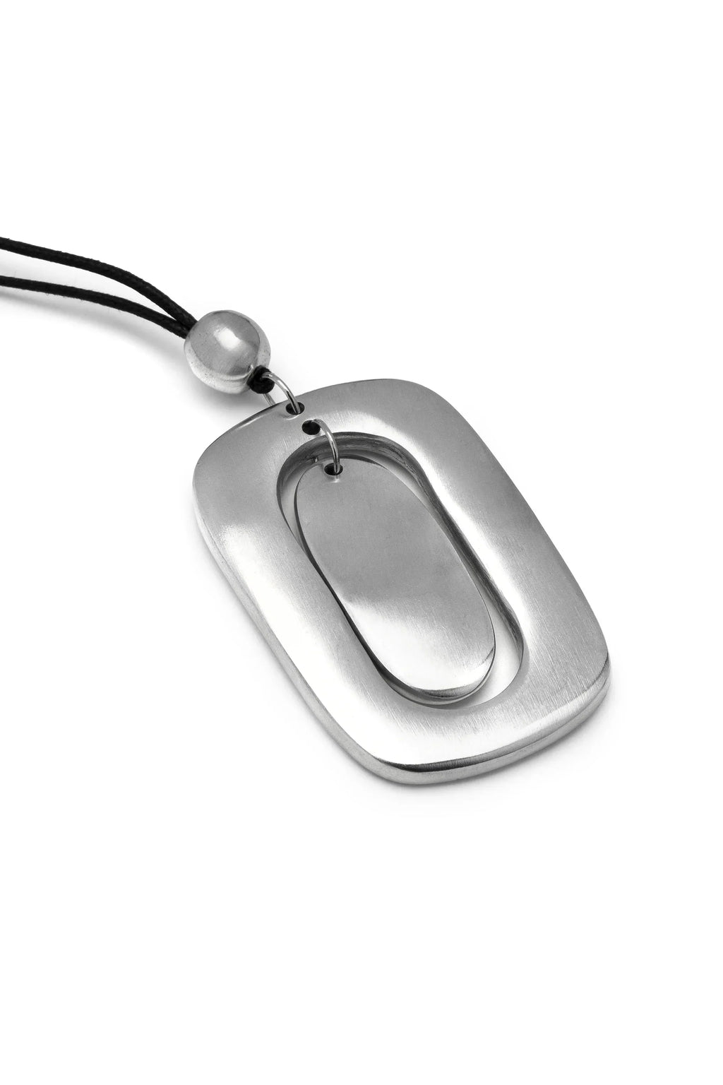 OVAL RECTANGLE PENDANT