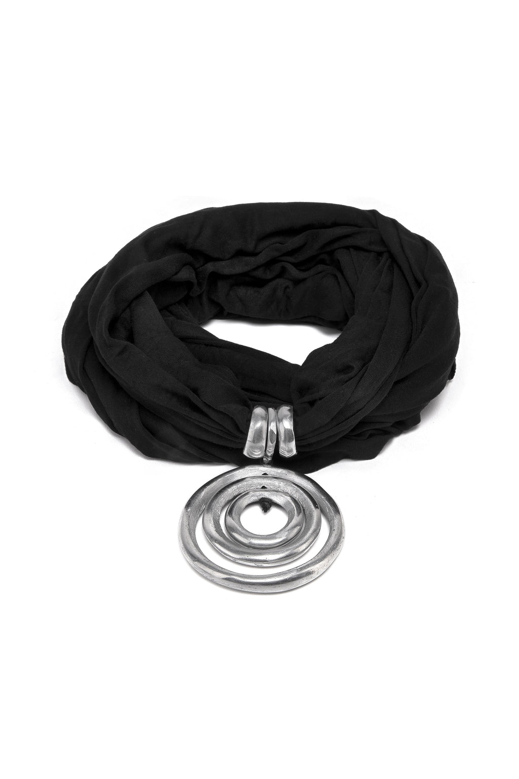 JEWEL SCARF 3 CIRCLES
