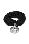 JEWEL SCARF 3 CIRCLES