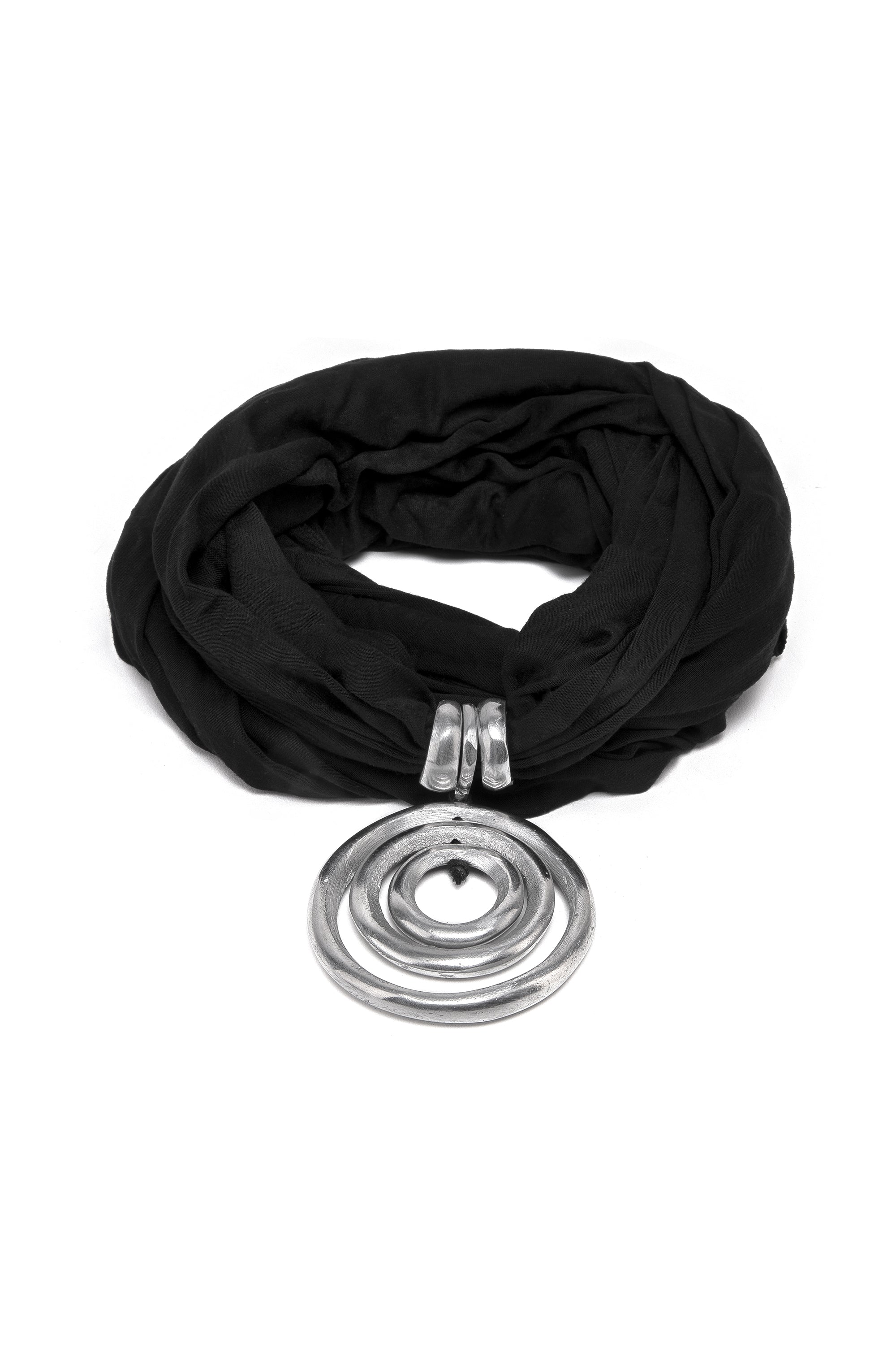JEWEL SCARF 3 CIRCLES