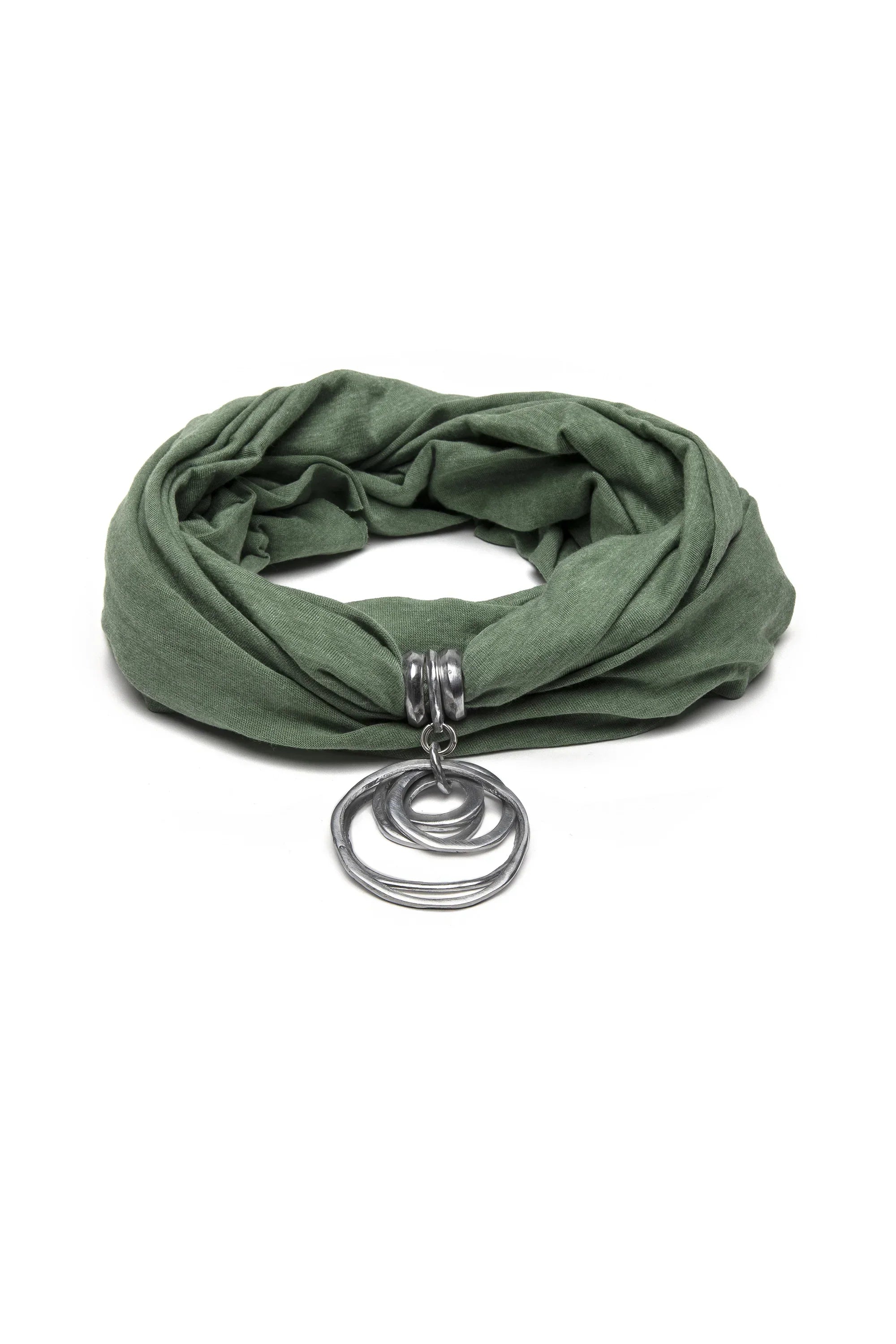 JEWEL SCARF 5 CIRCLES
