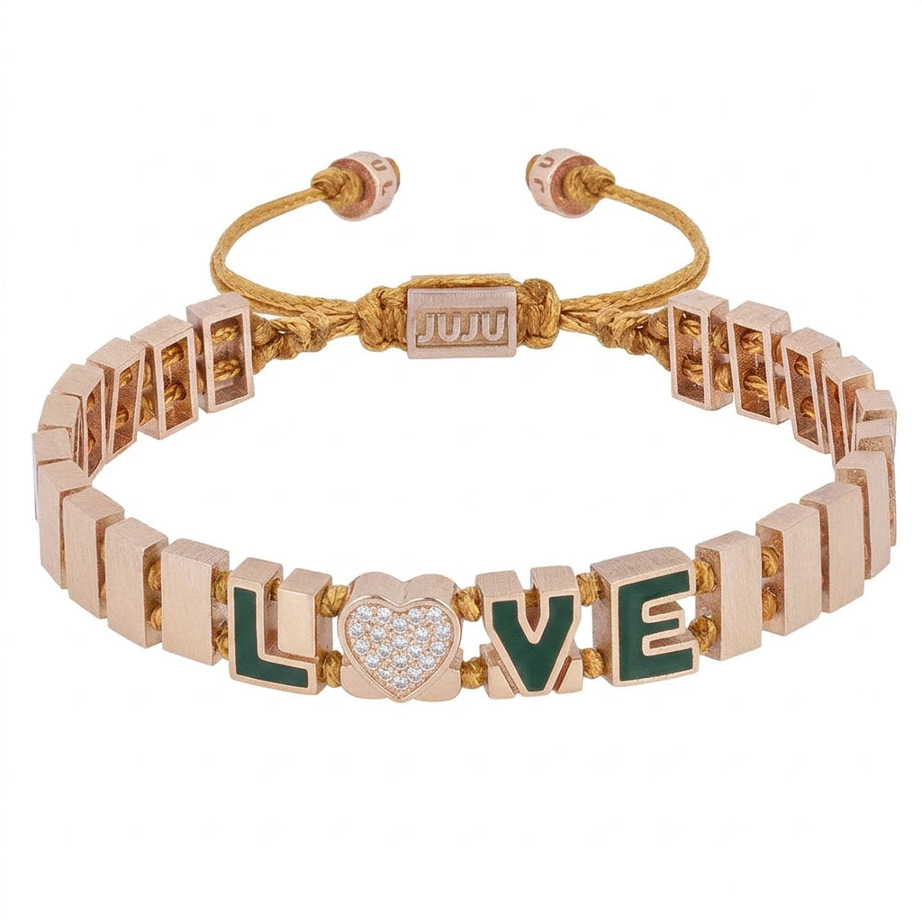 JUJU Mood Amorae Bracelet - Bracelets in Kuwait | سوار أموراي (Amorae) مصنوع يدوياً من البرونز - Saya