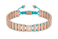 JUJU Mood Lera Bracelet - Bracelets in Kuwait | سوار ليرا (Lera) مصنوع يدوياً من البرونز - Saya