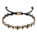 FLOWER BRACELET WITH STONES
