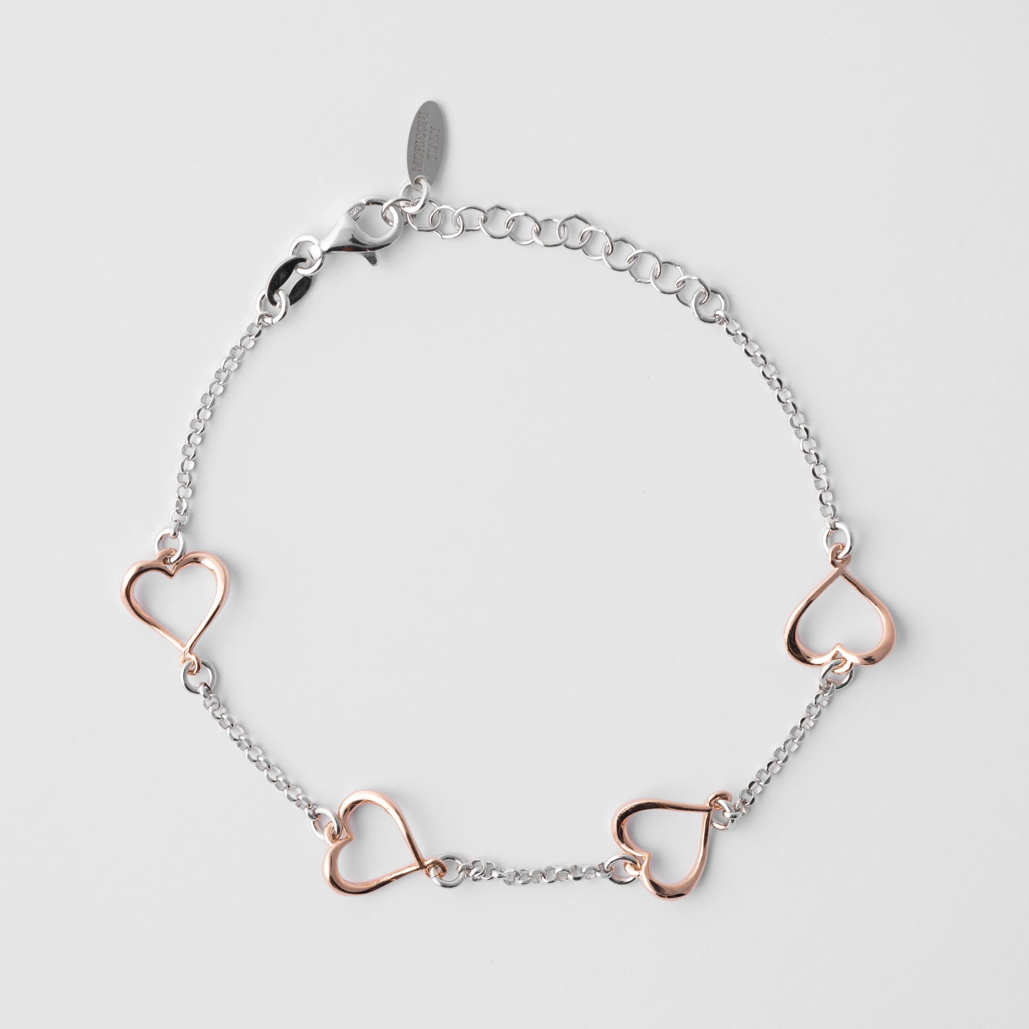 Bracelet Heartwave hearts