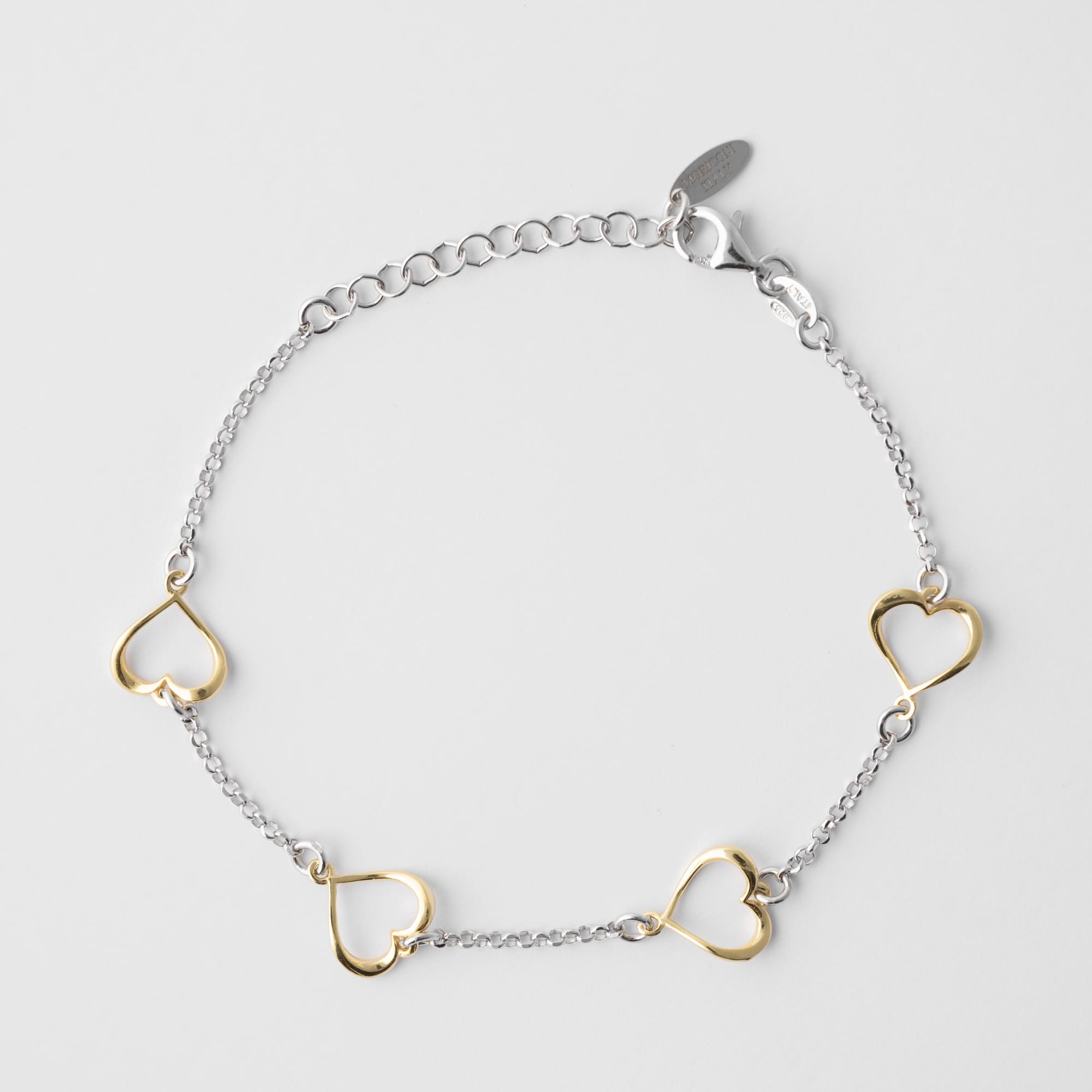 Bracelet Heartwave hearts