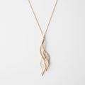 Mother of pearl  'Leaf' Necklace