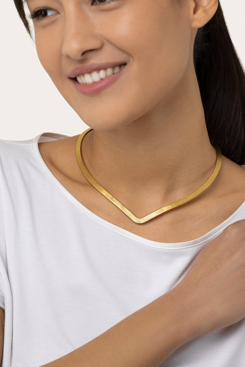 CHOKER THIN V