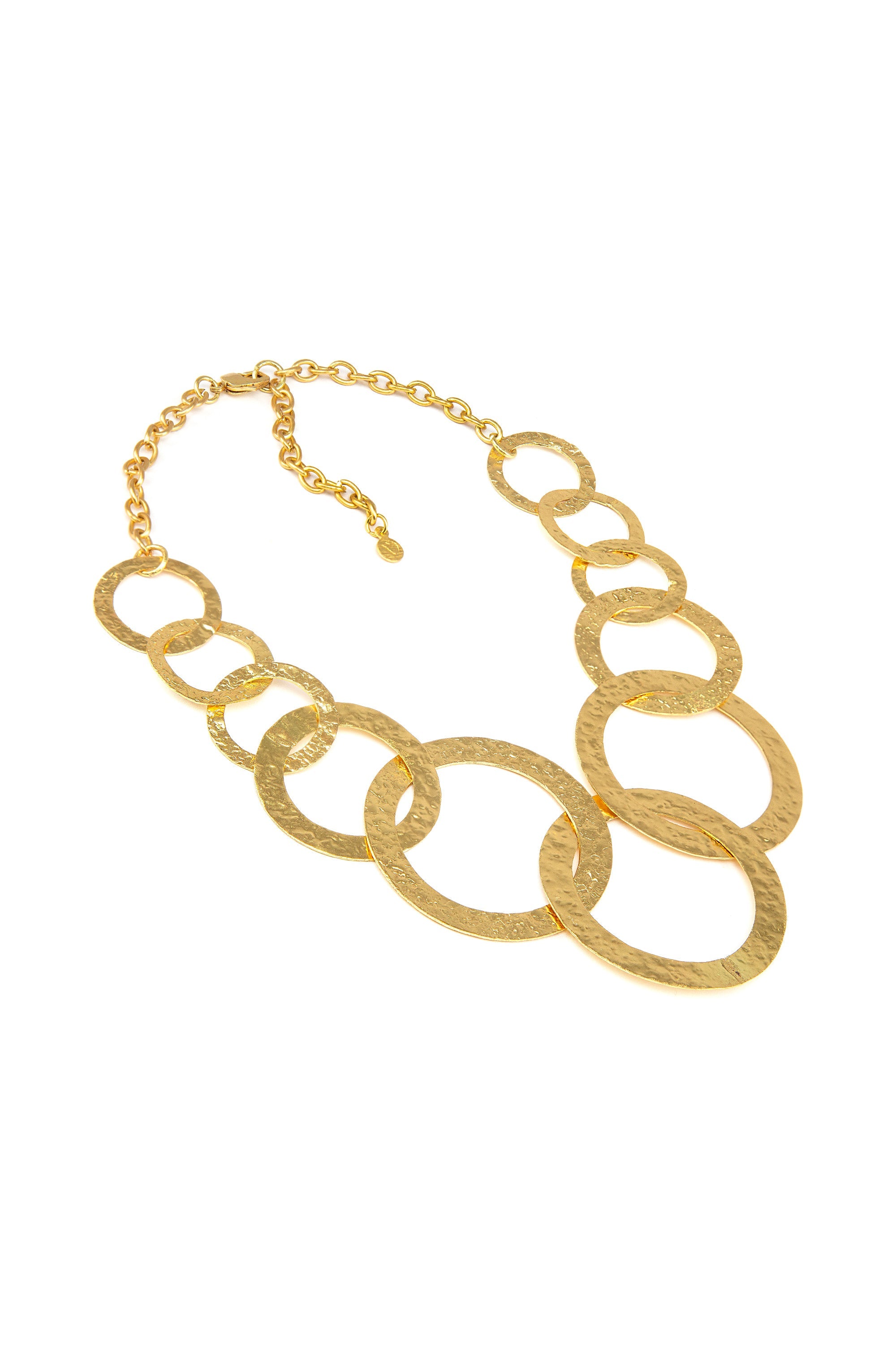 NECKLACE CIRCLES SILHOUETTE