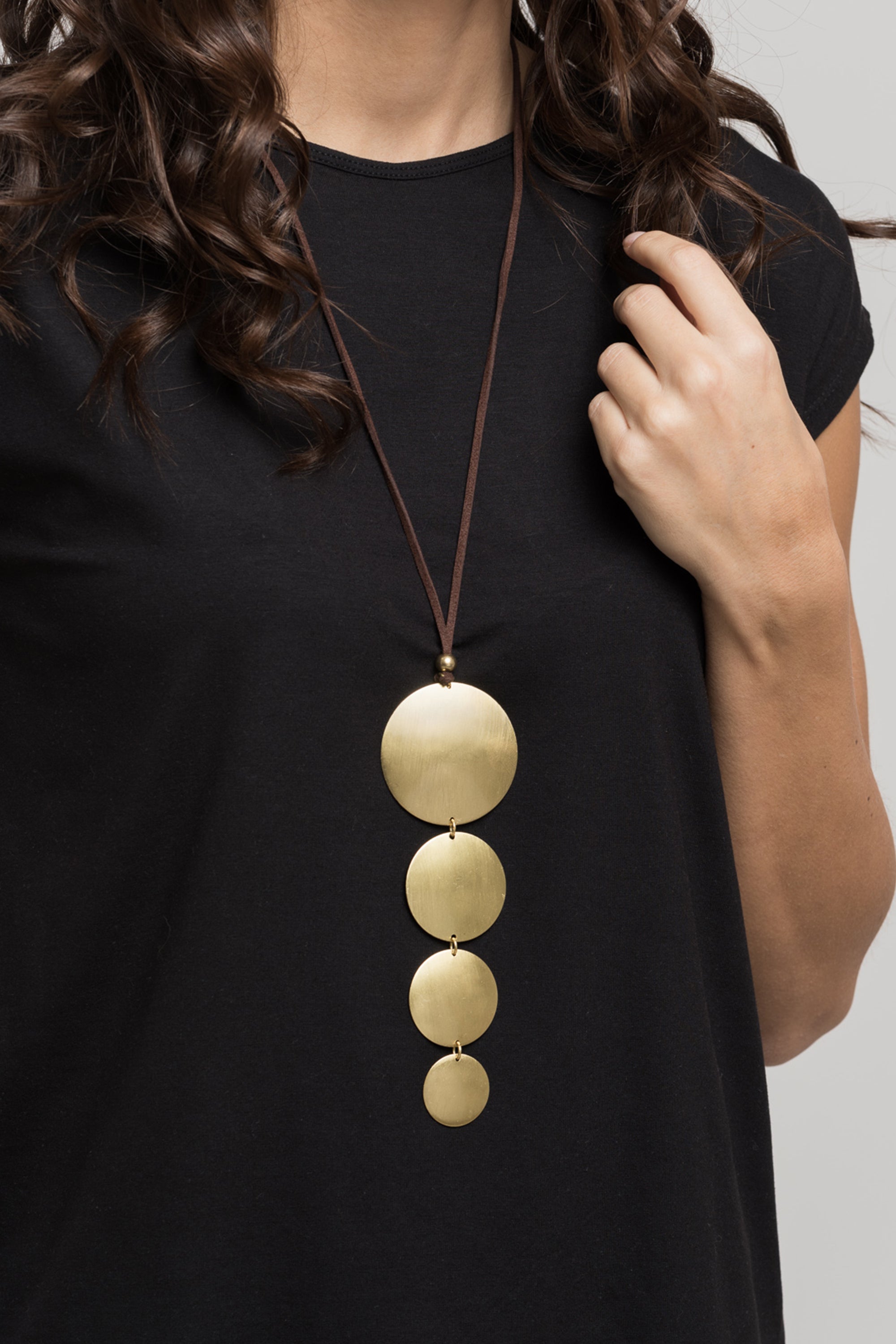 PENDANT 4 SATIN PLATES