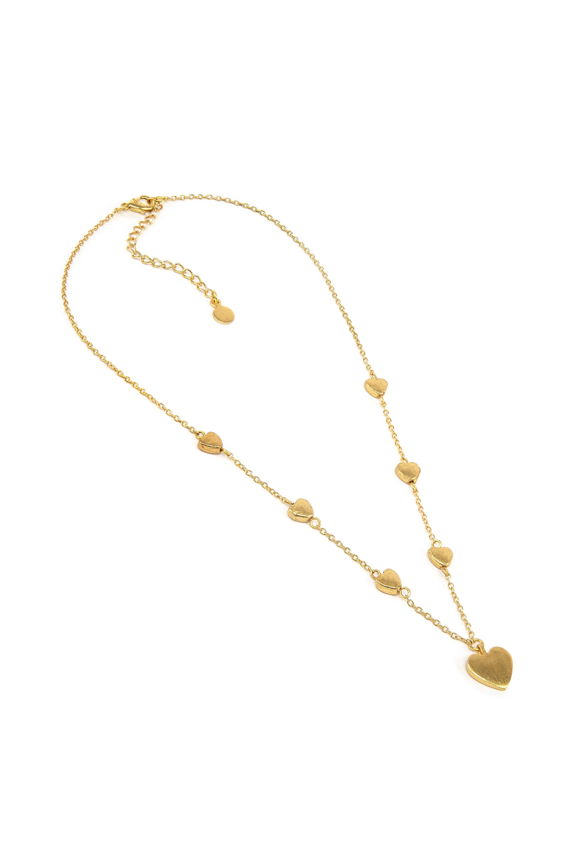 NECKLACE HEARTS CHAIN