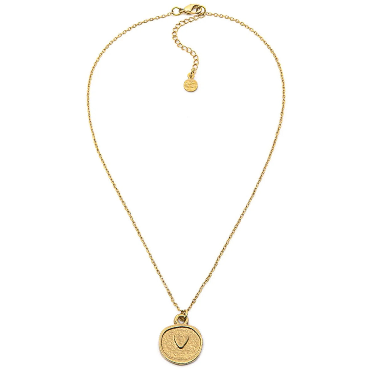 HEART COIN PENDANT