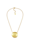 RAW ROUND PLATE PENDANT