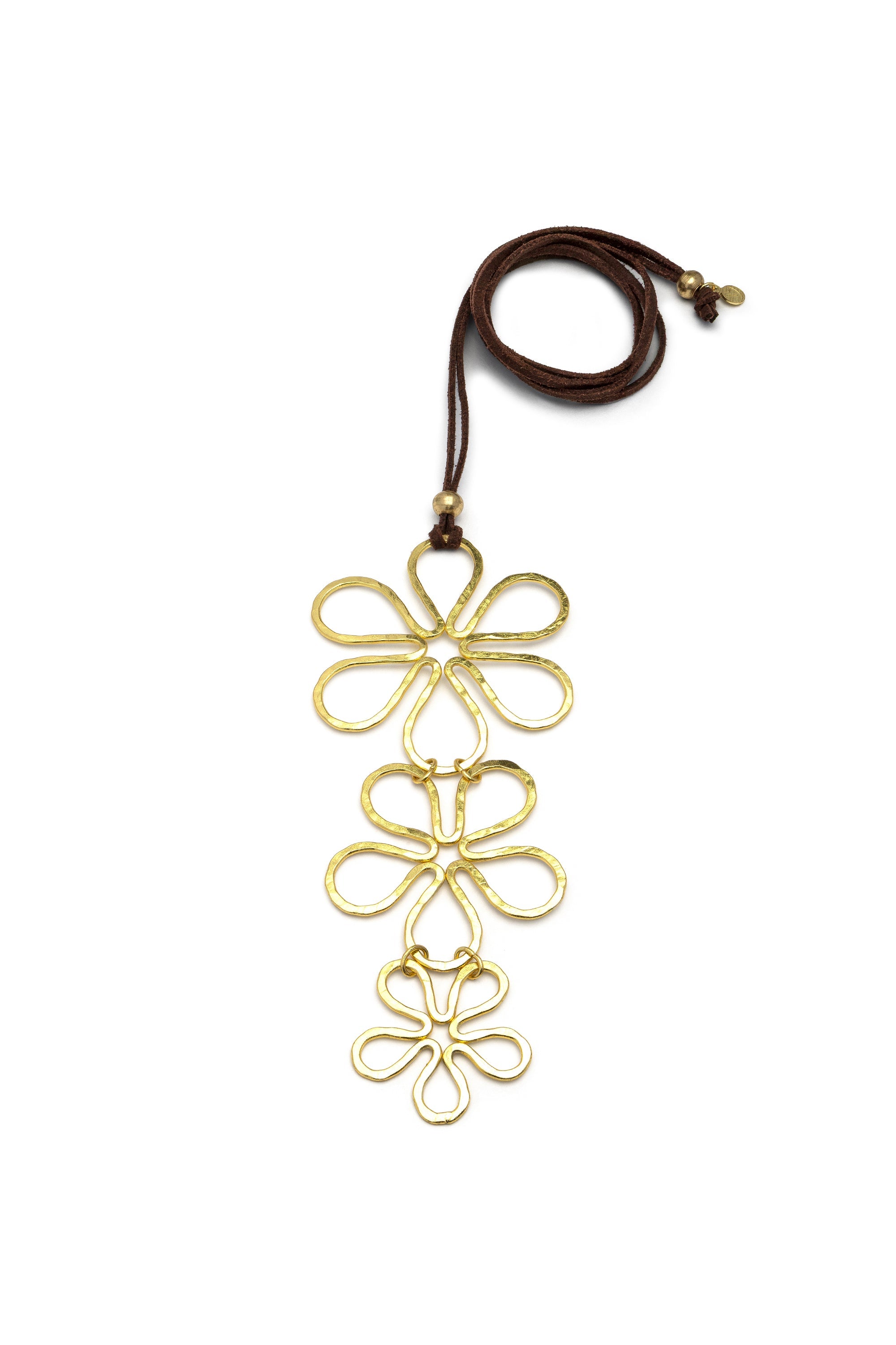 3 FLOWER NECKLACE