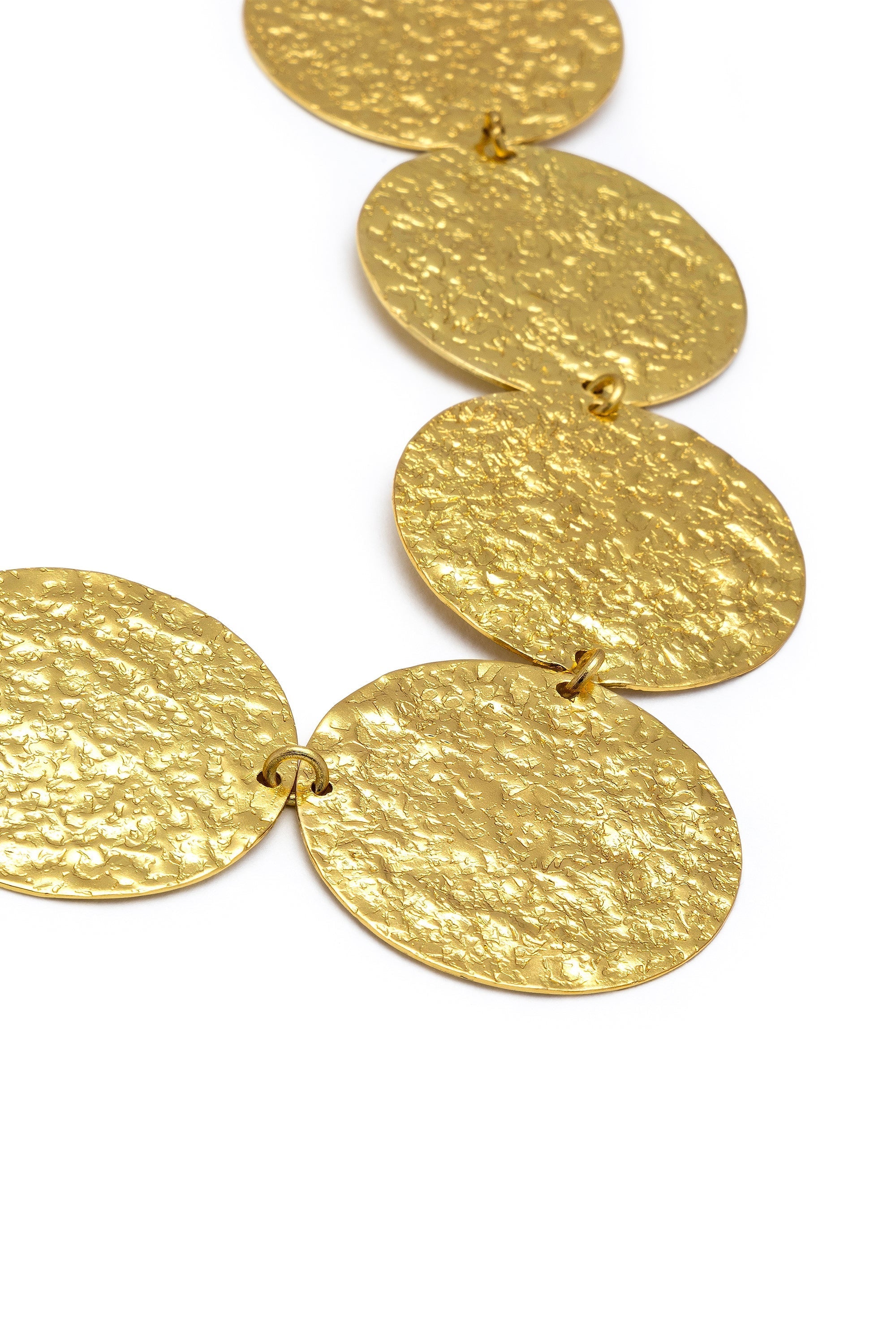 NECKLACE 7 CIRCLES PLATES