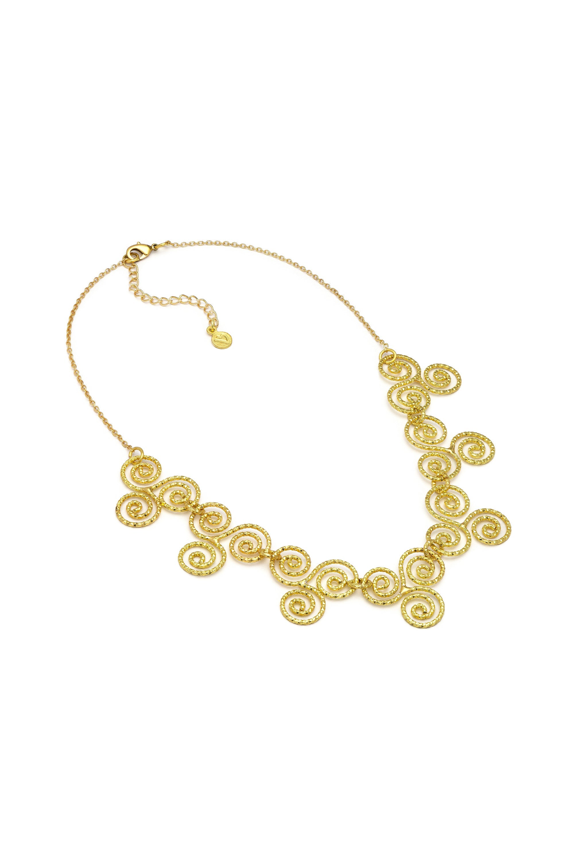 TRIPLE SPIRAL NECKLACE