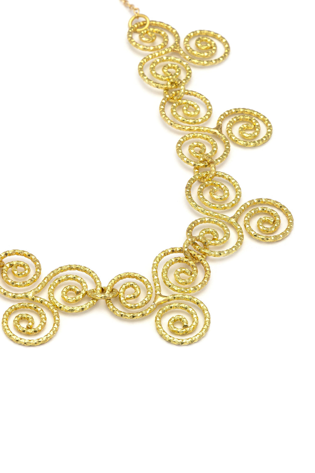 TRIPLE SPIRAL NECKLACE
