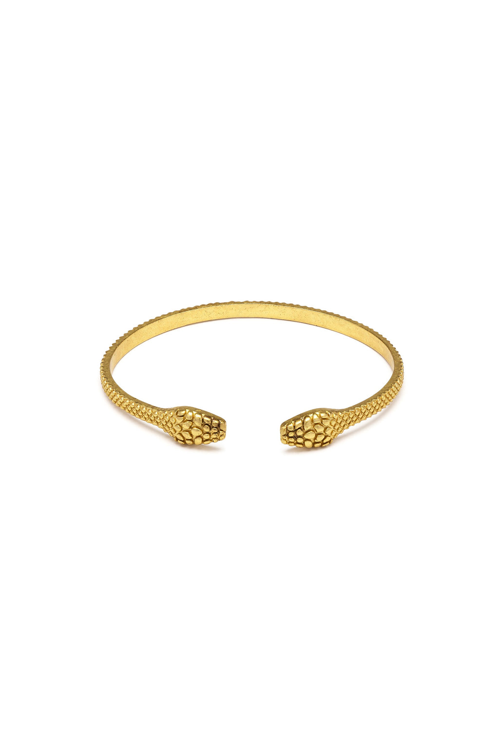 BANGLE OPEN SNAKE TEXTURE