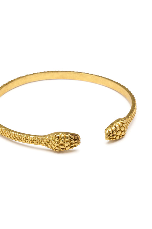 BANGLE OPEN SNAKE TEXTURE