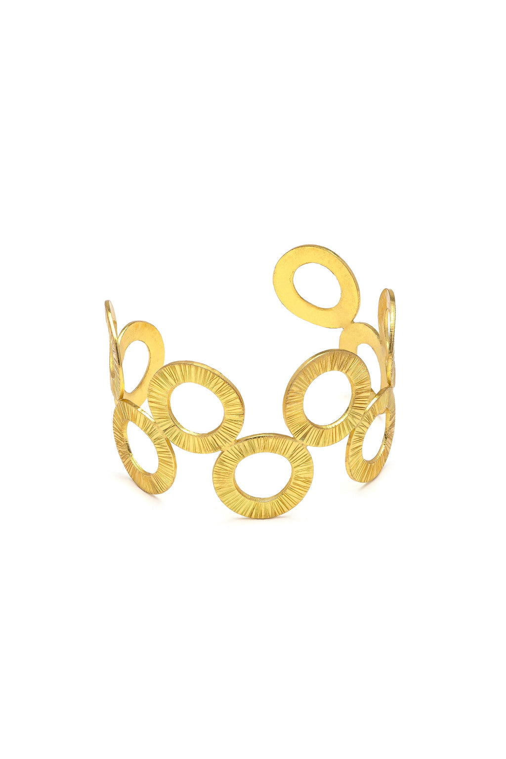 STRIPED CIRCLE BAND BRACELET