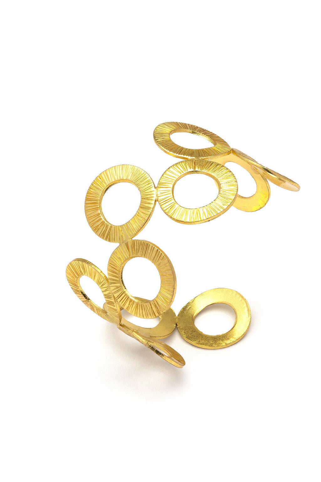 STRIPED CIRCLE BAND BRACELET