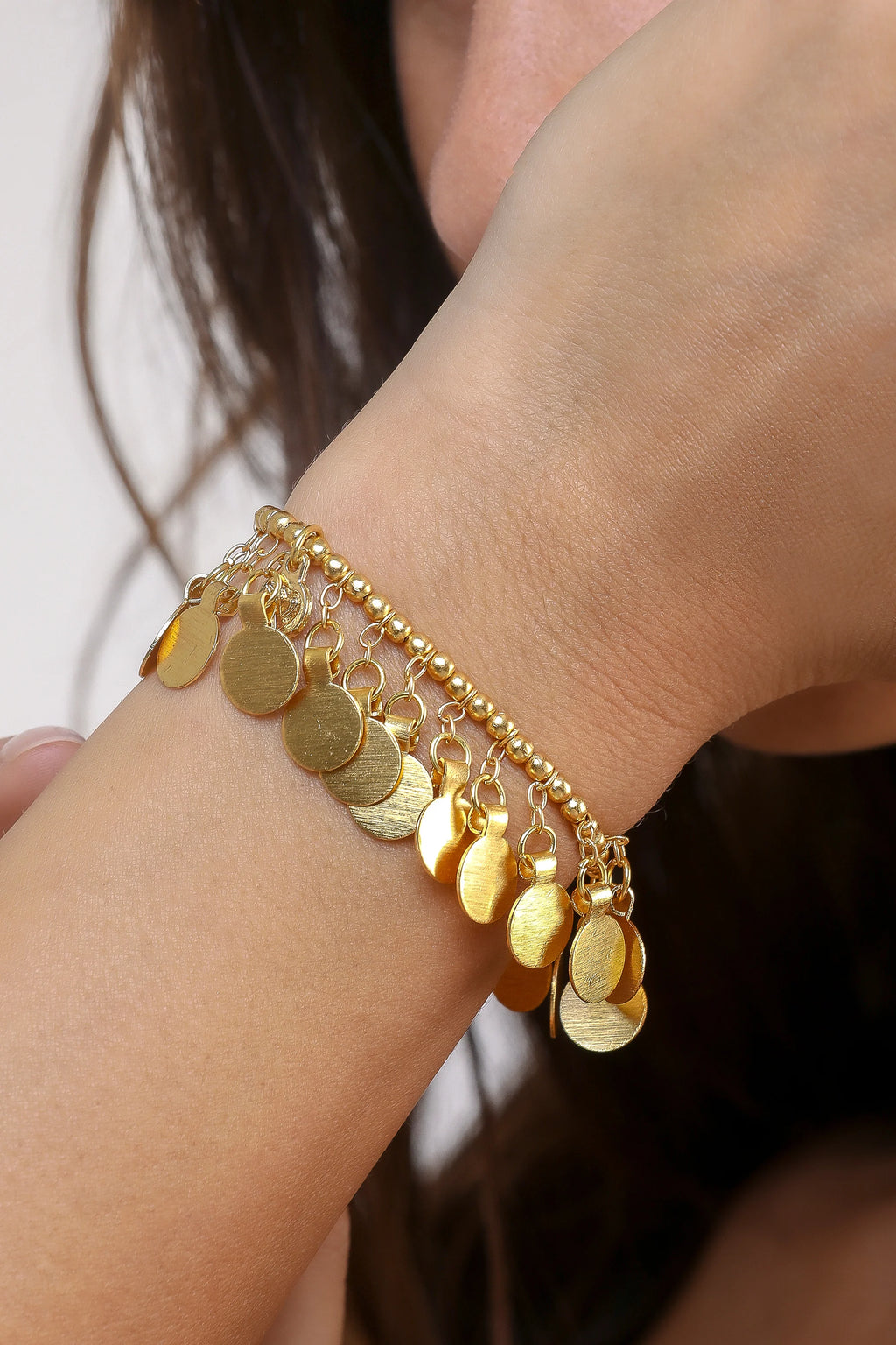 BRACELET AFRO COINS